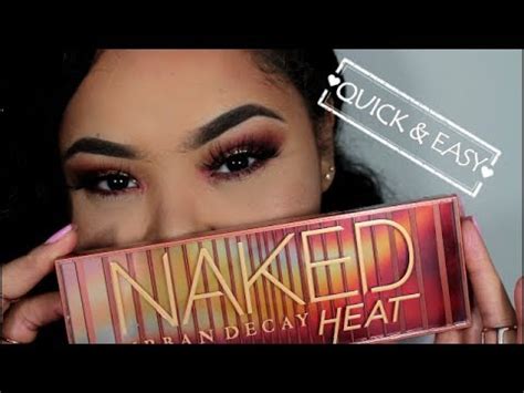 Beginner Friendly Tutorial Naked Heat Palette Urban Decay Youtube