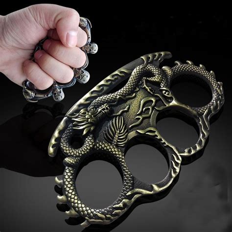 Weapons - Brass/Metal Knuckles Creative Skull or Scorpion or Dragon ...