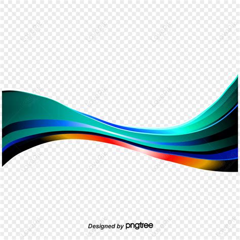 Red Abstract Geometric Curve Abstract Curves Geometry Png Transparent