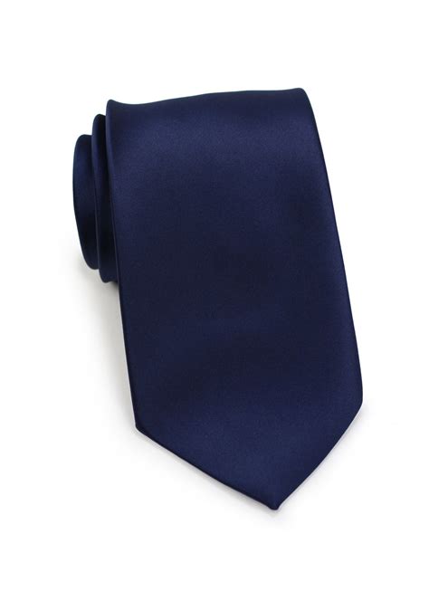 Solid Color Men S Ties Midnight Blue Necktie Cheap Neckties