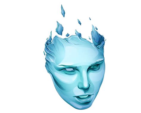 Frost Mask Step By Step Illustrator Cc On Behance