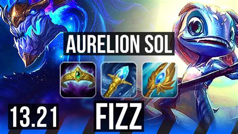 AURELION SOL Vs FIZZ MID Comeback 900K Mastery 300 Games KR