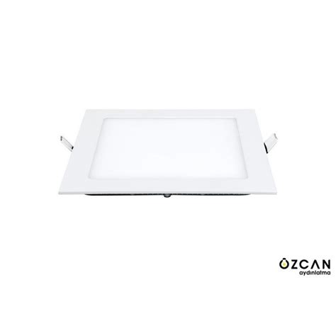 Kwadratowy Panel Led Slim Ozcan Cm Lampa Podtynkowa Z