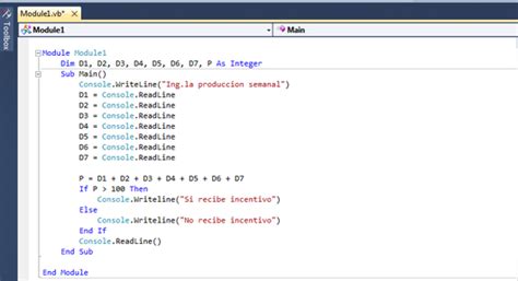 Ejemplos En Visual Basic Proyecto De Programacion