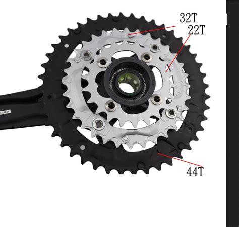 Shimano Alivio Fc M T Mm Speed Crankset W Bottom