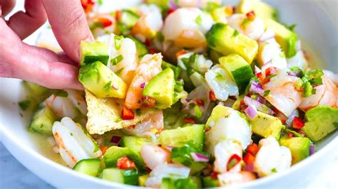 Easy Shrimp Ceviche Recipe Youtube