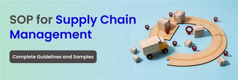 Sop For Supply Chain Management Guidelines And Samples