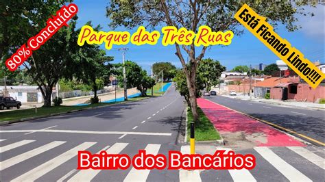 Parque Linear das Três Ruas no Bairro dos Bancários em João Pessoa