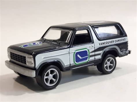 Vhtf 1999 Racing Champions 80 Ford Bronco Nhl Vancouver Canucks Ice