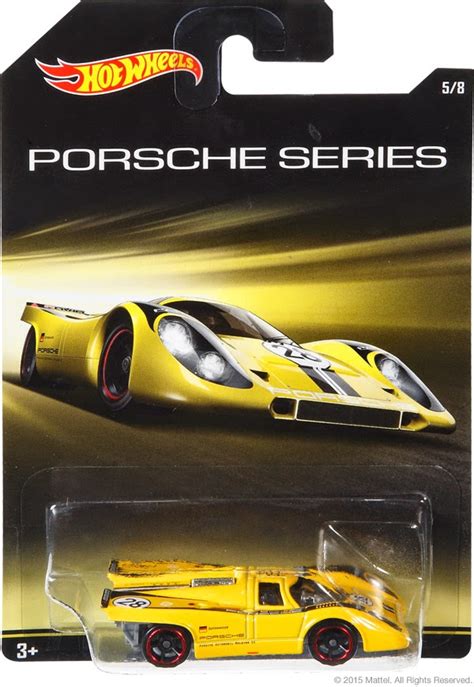Hobby Lobby Collectors Hot Wheels Porsche Series Lançamento