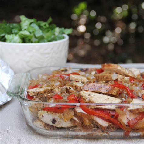 Make Ahead Chicken Fajitas For A Crowd The Right Recipe