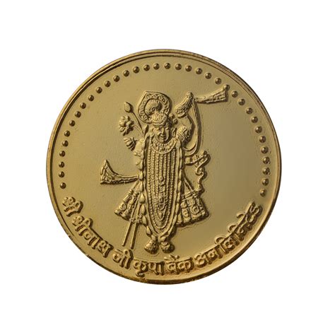 Salasar Balaji Gold Plated Coins -Pray Everyday