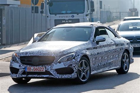 New Mercedes C Class Convertible Keeps It Under Canvas For 2016