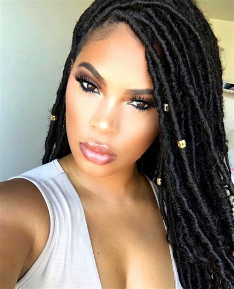 Goddess Locs Faux Locs Hairstyles Locs Hairstyles Braids For Black Hair