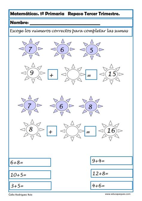 Tareas De Matem Aticas Primer Grado 17850 Hot Sex Picture