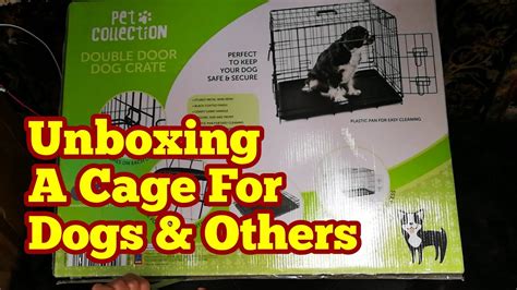 Unboxing A Folding Cage For Dogs And Others From Aldi Supermarket Youtube