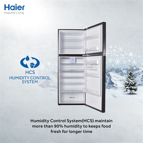 Haier Hrf Ifpa Glass Door Digital Inverter Fridge