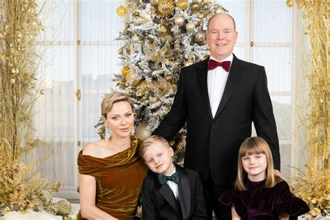 Prince Albert, Princess Charlene and their twins sparkle on 2023 ...