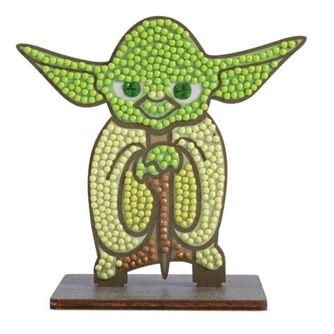 Yoda Star Wars Crystal Art Buddy Kit Crystal Art 5D Diamond Art Star