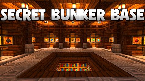 Minecraft Bunker Tutorial For Beginners YouTube