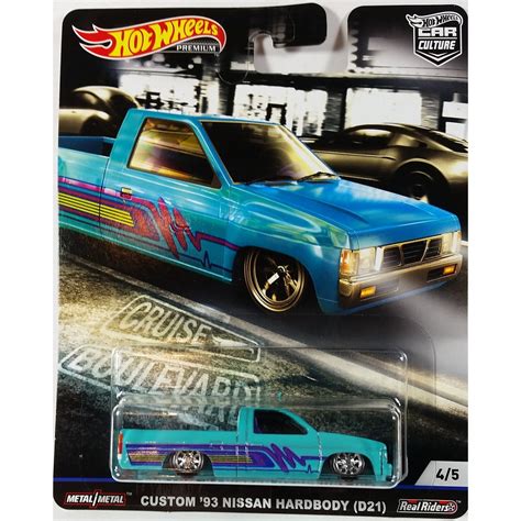 Hot Wheels Cruise Boulevard Custom 93 Nissan Hardbody D21 Shopee Malaysia