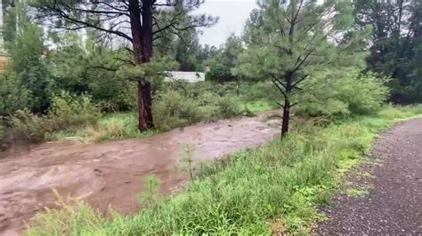 Usa Record Rainfall Causes Flash Floods In Flagstaff Burn Areas