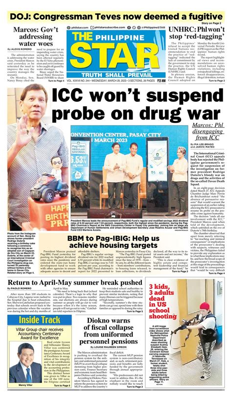 The Philippine Star March 29 2023 Digital