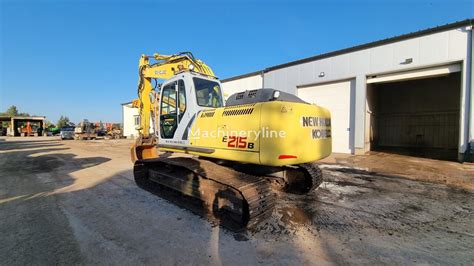 New Holland E215 B tracked excavator for sale Lithuania Kužiai MU36459