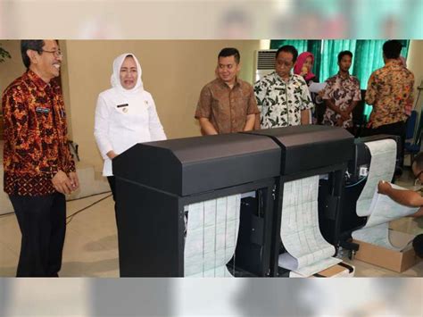 Pemkab Bojonegoro Cetak Massal SPPT PBB P2 Tahun 2019