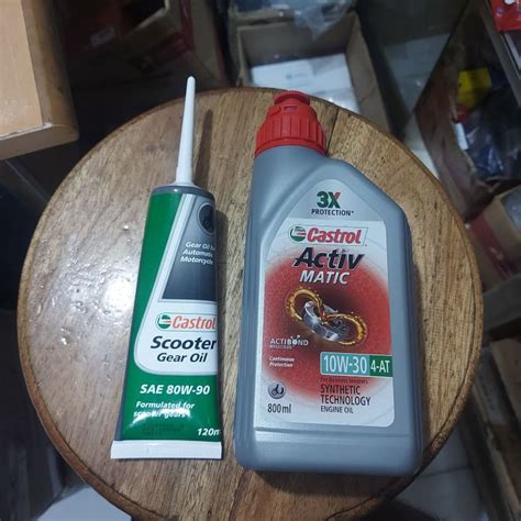 Oli Castrol Activ Matic 10w30 Oli Gardan Castrol Gear Oil Original