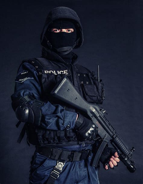 Special Weapons And Tactics Swat Team Photograph by Oleg Zabielin - Pixels