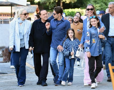 Pier Silvio Berlusconi Il Compleanno In Compagnia Di Silvia Toffanin E