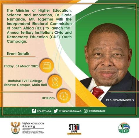 South African Government On Twitter Rt Higheredugovza Minister Of