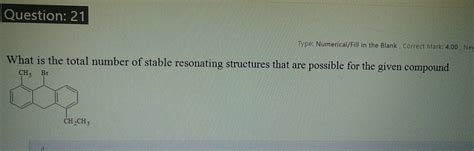 How Many Equally Stable Resonating Structures Are Possible For