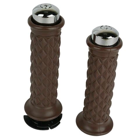 Mm Handlebar Hand Grips Fit For Harley Touring Street Glide Ebay