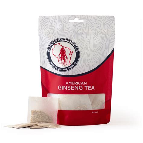 Get Premium American Ginseng Tea Bags 40 Bags 100 Natural Ginseng Roots W Delivered Weee