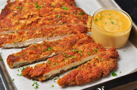 Chicken Schnitzel And Dijon Cream Sauce Kelly S Clean Kitchen