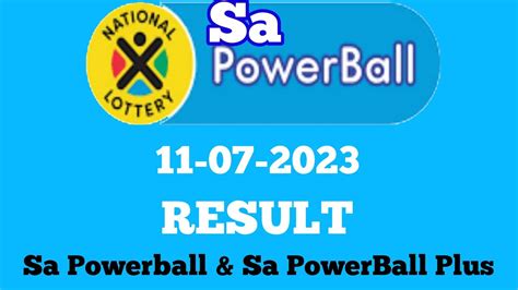 Sa Powerball Results For Tuesday July Powerball Plus Result