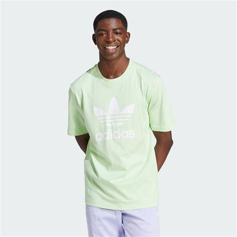 Adidas Adicolor Trefoil Tee Green Adidas Uae