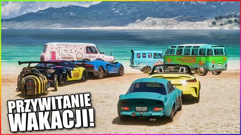 PRZYWITANIE WAKACJI Zlot W Forza Horizon 5 YouTube