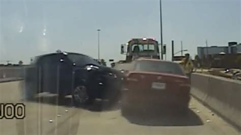 Police Departments Dash Cam Footage Of Crash Reminds Drivers To Move