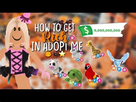 How To Get Super Rich In Adopt Me Youtube