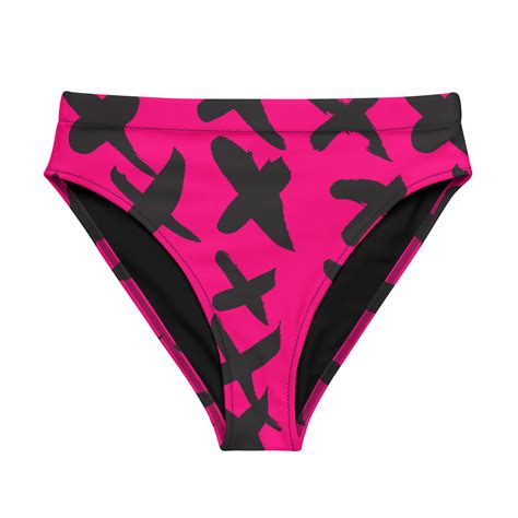 X Eco High Waisted Bikini Bottom Keoni Beach Volleyball Beach Volleyball Apparel