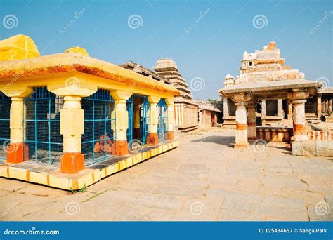 Sri Virupaksha Temple In Hampi India Stock Image Image Of Karnataka