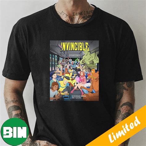 New Poster Invincible Season 2 New Episodes Coming Soon T-Shirt - Binteez