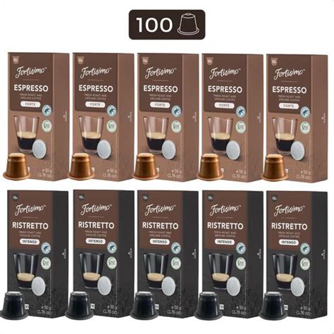 Kit C Psulas De Caf Para Nespresso Fortissimo Forte E Ristretto