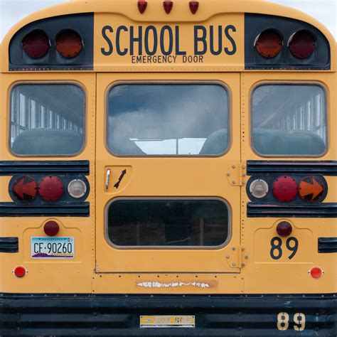 School Bus Back Hafual Flickr