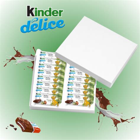 Kinder Delice Personnalis Personnages L Atelier Cr Ations