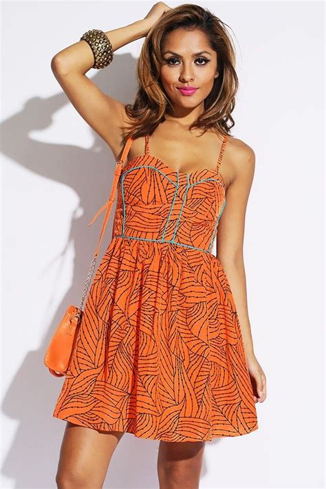 17 Affordable Orange Dresses For Summer Stylist Dress