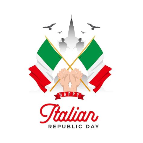 Banner Design Vorlage F R Den Tag Der Italienischen Republik